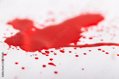 Fototapeta Naklejka Na Ścianę i Meble -  Vernice Rosso sangue