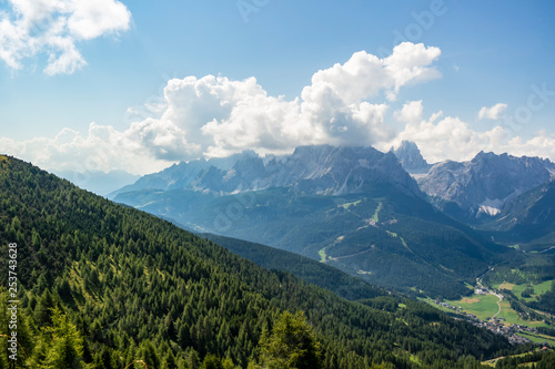View from Monte Elmo near Sesto  Trentino Alto Adige - Italy