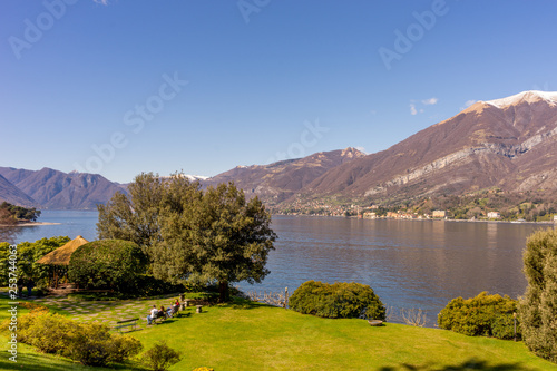 Italy, Bellagio, Lake Como, SCENIC VIEW OF LANDSCAPE AGAINST SKY