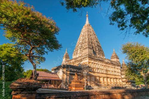 Mahabodhi Pagoda in Old Bagan, Bagan, Myanmar (Burma).