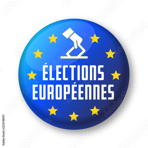 Badge élections européennes