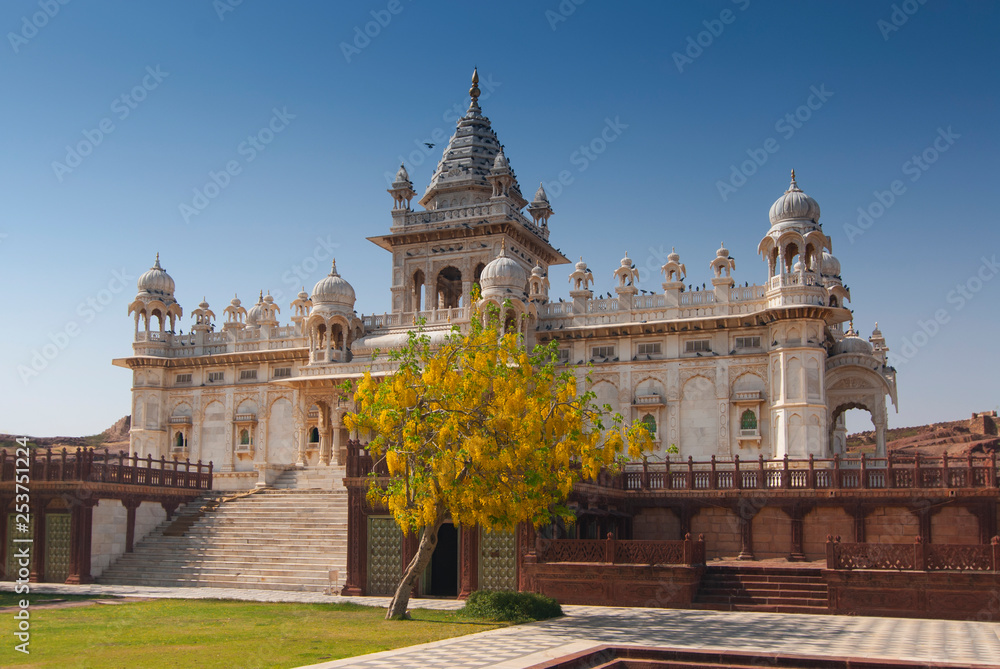 Jaswant Thada, mausoleum of Maharaja Jaswant Singh II, Jodhpur, Rajasthan, India.
