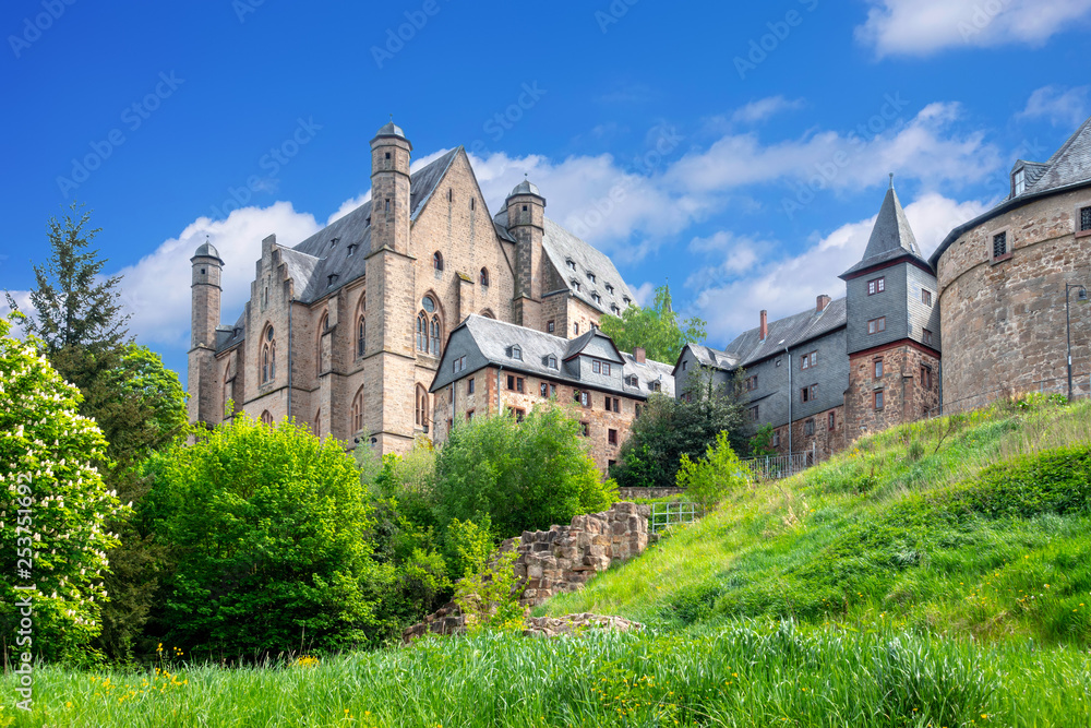 castle of Marburg Germany castle of Marburg Germany