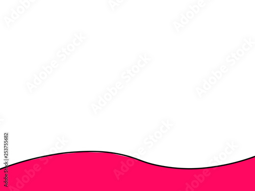 abstract red background. vector illustration with waves