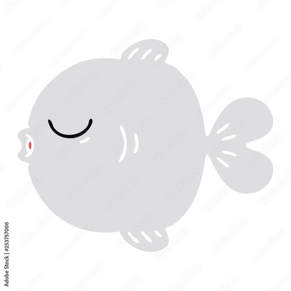 quirky hand drawn cartoon fish quirky hand drawn cartoon fish