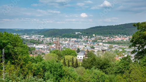 panoramic view to Marburg Germany © magann