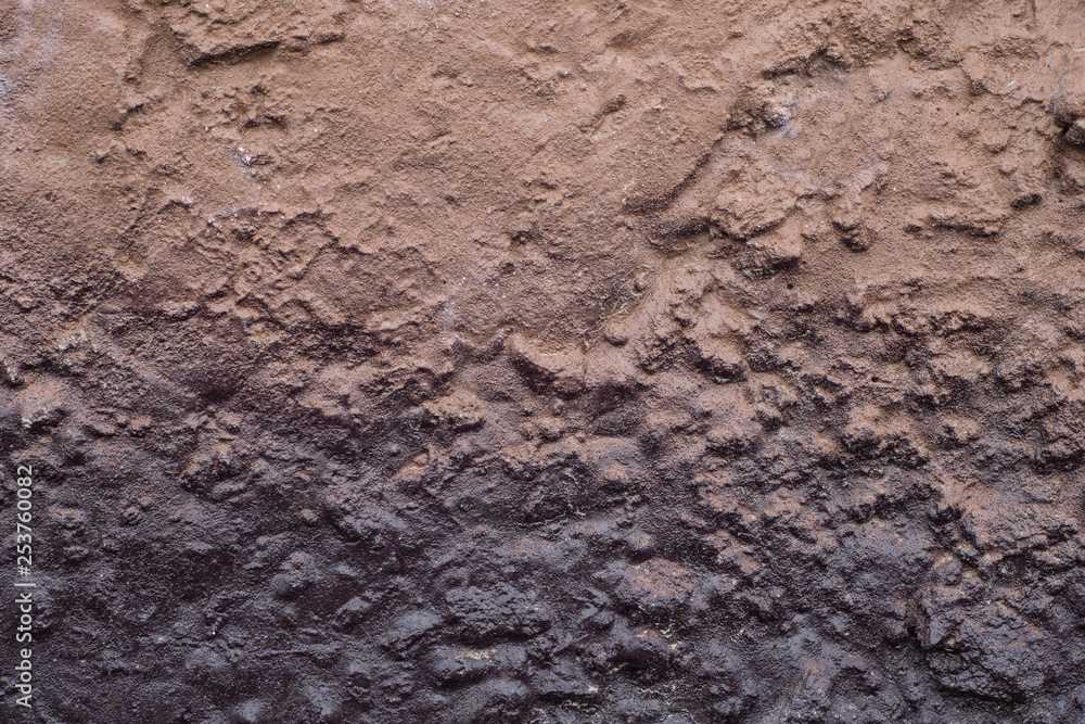 Painting of reinforced concrete slabs as an abstract background close-up Painting of reinforced concrete slabs as an abstract background close-up