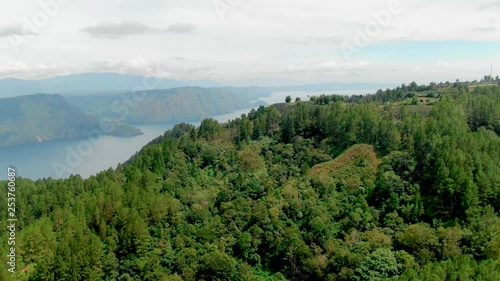 Countryside near Lake Toba, Sumatra. photo