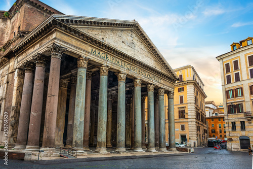 Ancient Pantheon in Rome