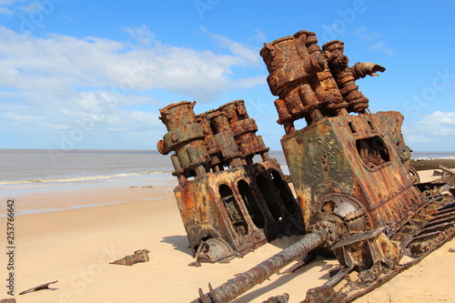 Photos Schiffswrack auf Strand