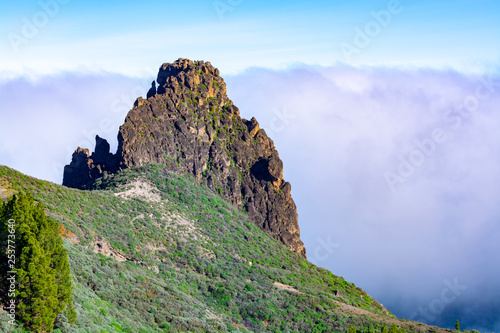 Mountains landscape on Gran Canaria island, Canary, Spain