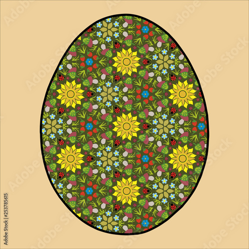 Easter egg joy holiday color