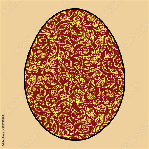 Easter egg joy holiday color
