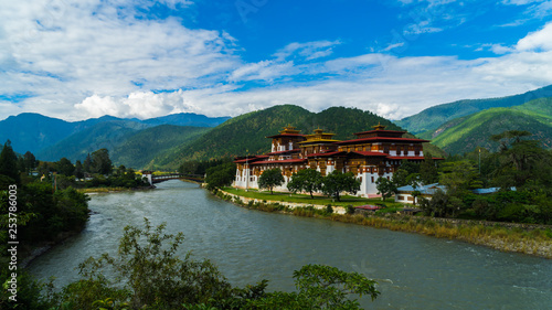 Punakha Dzong Monastery Punakha © EnricoPescantini