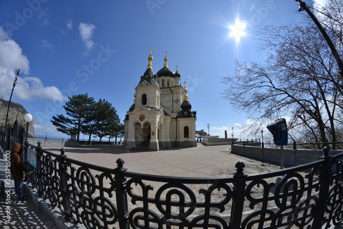 Wallpaper Mural Church of the Resurrection. Foros. Crimea. Torontodigital.ca