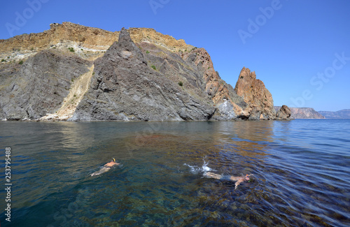 Wallpaper Mural Cape Fiolent. The surroundings of Balaclava. Crimea. Torontodigital.ca