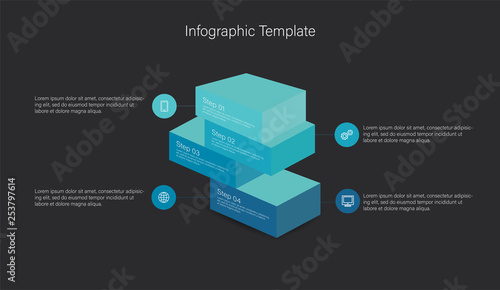 3d infographic elements