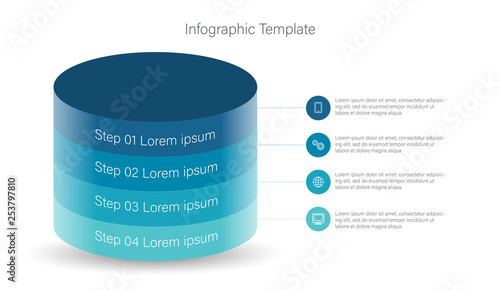 3d infographic elements