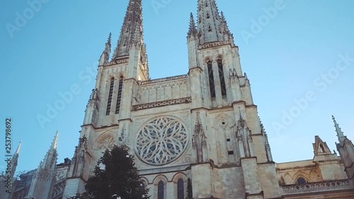 bordeaux cathedrale saint andre facade gothic