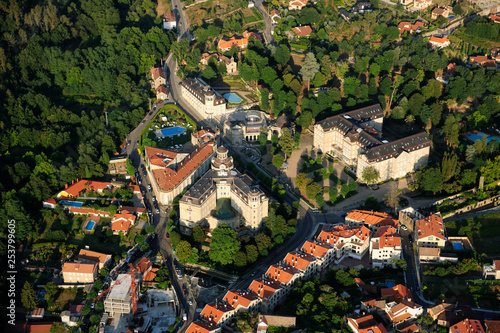 aerial view of the spa of mondariz