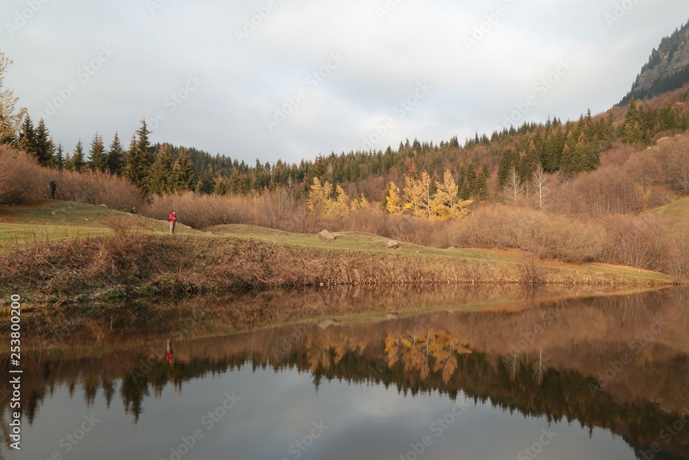 gorgeous lake landscape photos.artvin/savsat/turkey