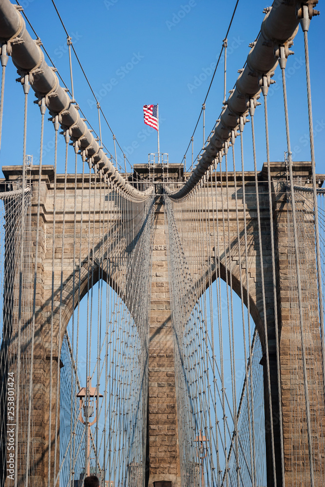 Fototapeta premium Most Brookliński w Nowym Jorku