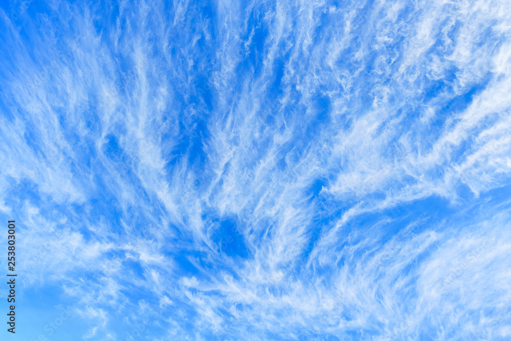 cirrus clouds on blue sky cirrus clouds on blue sky
