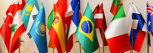 Fotografie world national flags
