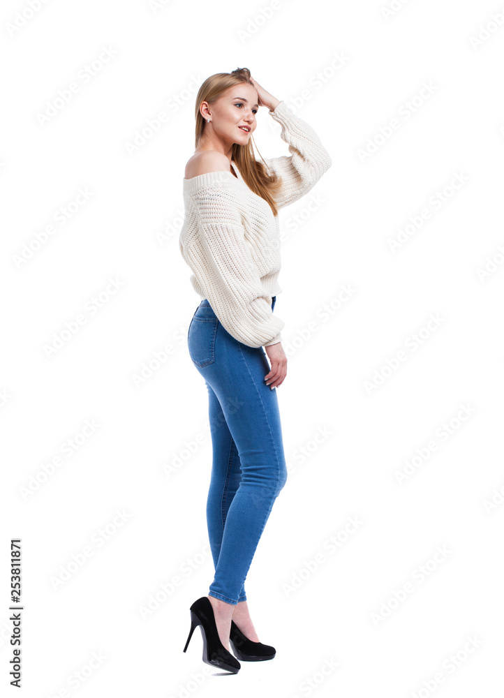 Portrait of beautiful young woman Portrait of beautiful young woman