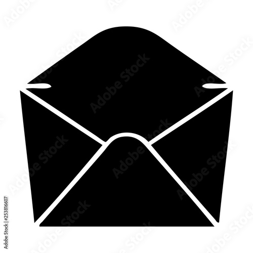 quirky flat symbol envelope