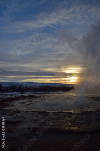 Geyser in Iceland