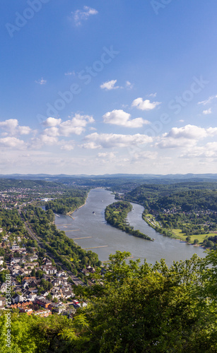 Bonn Vertorama Rhein Richtung Süden
