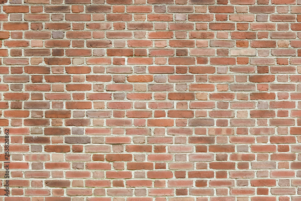 Obraz premium Old red brick wall background