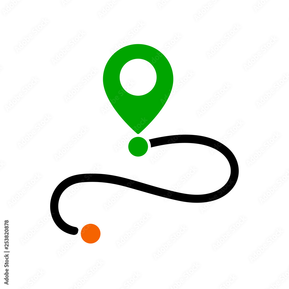 We've moved. Moving office sign. Flat Icon or Logo for Web Design, UI, Mobile App, Infographic. We've moved. Moving office sign. Flat Icon or Logo for Web Design, UI, Mobile App, Infographic.