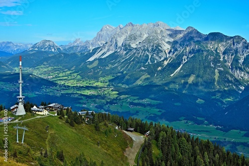 Austrian Alps-view on the Hauser Kaibling and Dachstein © bikemp