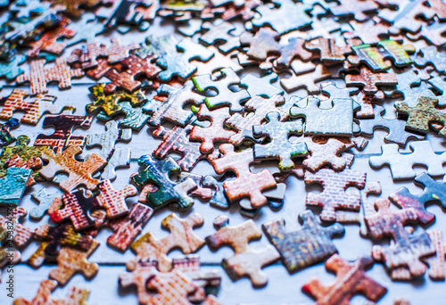 Pieces of a puzzle 