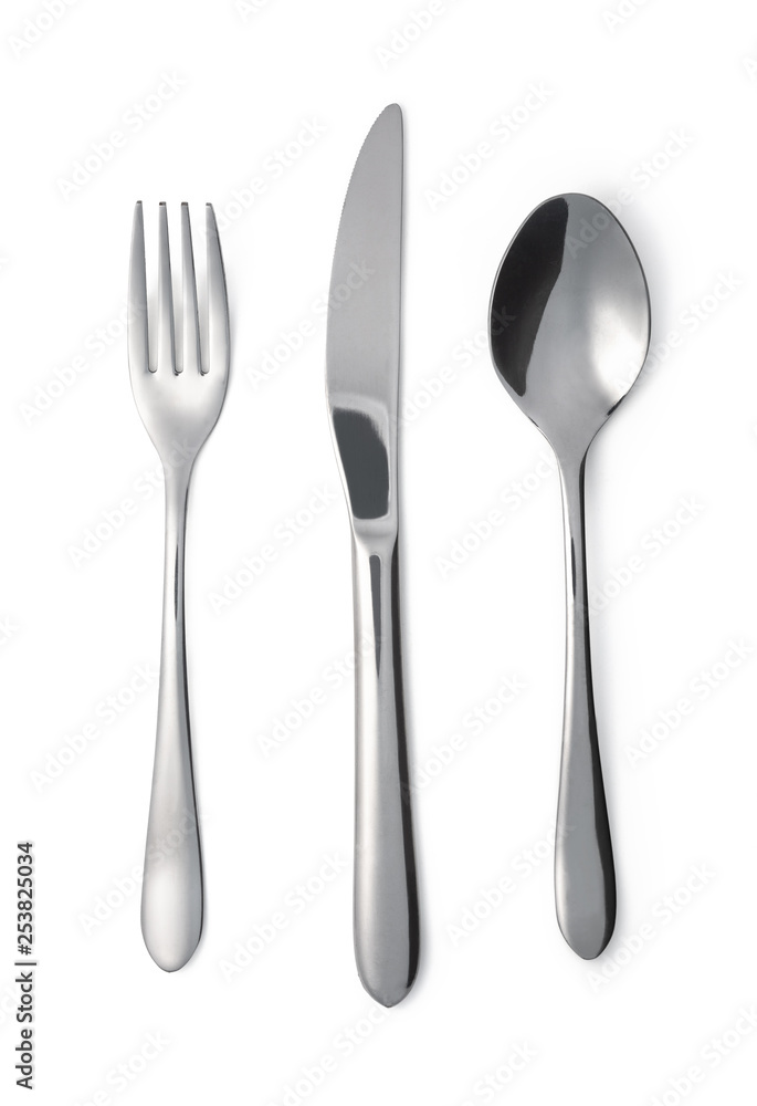 Fork, spoon and knife Fork, spoon and knife