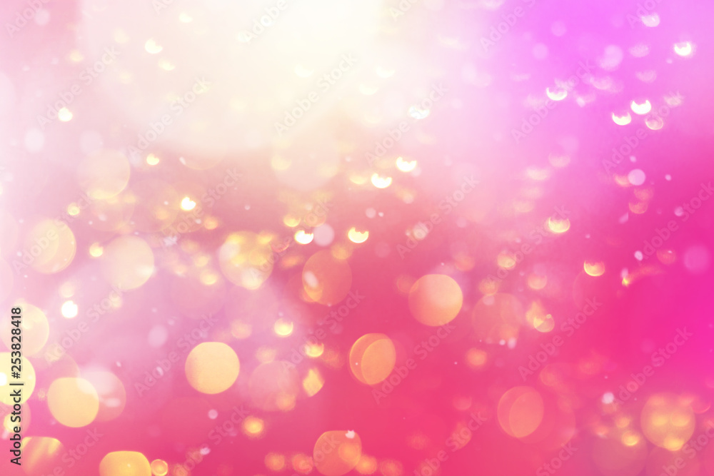 Blurred background with different shades of pink with highlights Blurred background with different shades of pink with highlights