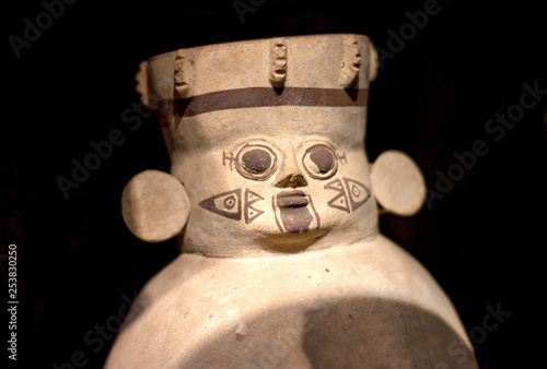 Precolombian ceramics called 