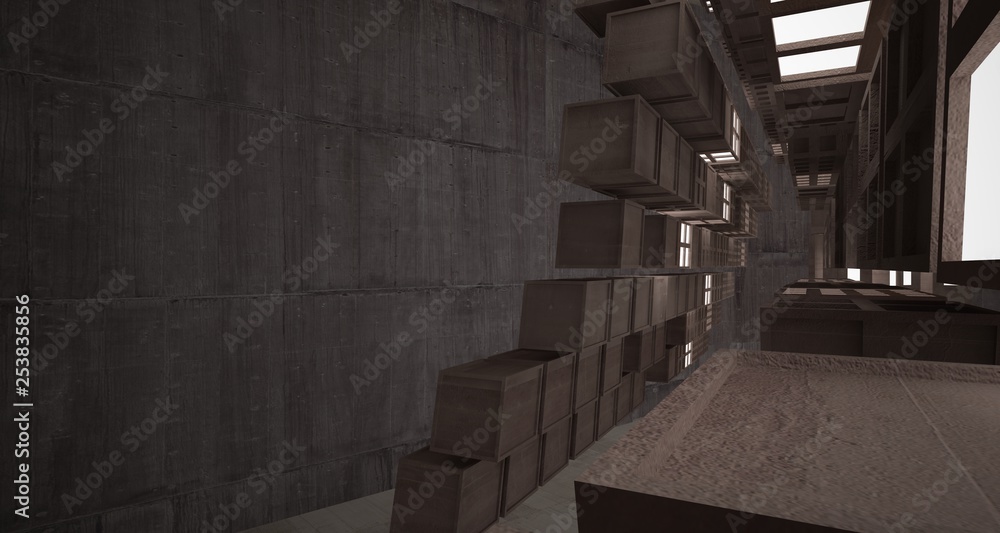 Abstract white and brown concrete parametric interior. 3D illustration and rendering.3d,abstract,architectural,architecture,art,atrium,background,brown,building,cement,circle,composition,concrete,cons Abstract white and brown concrete parametric interior. 3D illustration and rendering.3d,abstract,architectural,architecture,art,atrium,background,brown,building,cement,circle,composition,concrete,cons