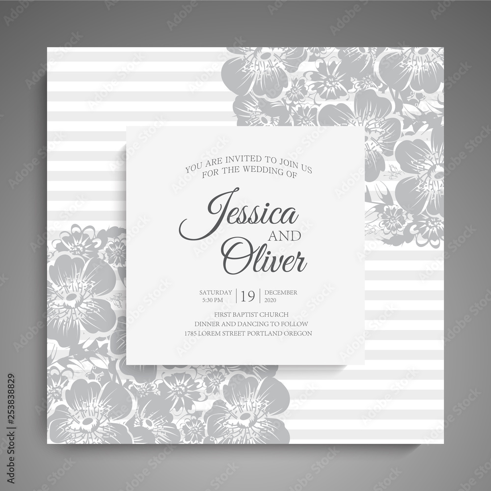 Wedding invitation. Beautiful flowers. Greeting card. Frame. Wedding invitation. Beautiful flowers. Greeting card. Frame.