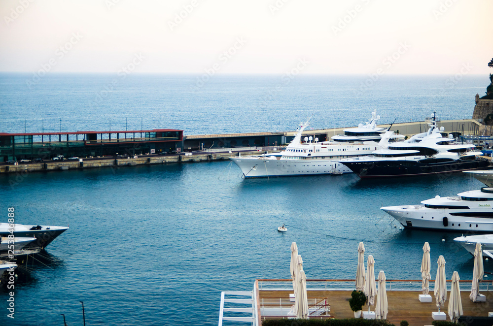 Yachting port de Monaco