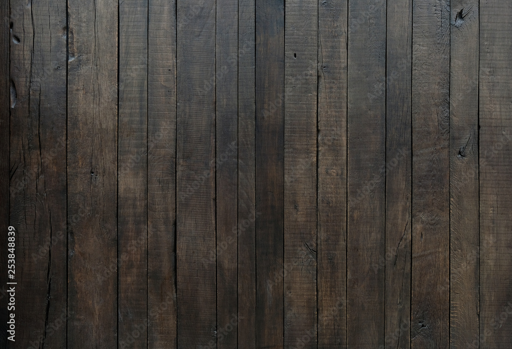 Obraz premium gray wooden board texture