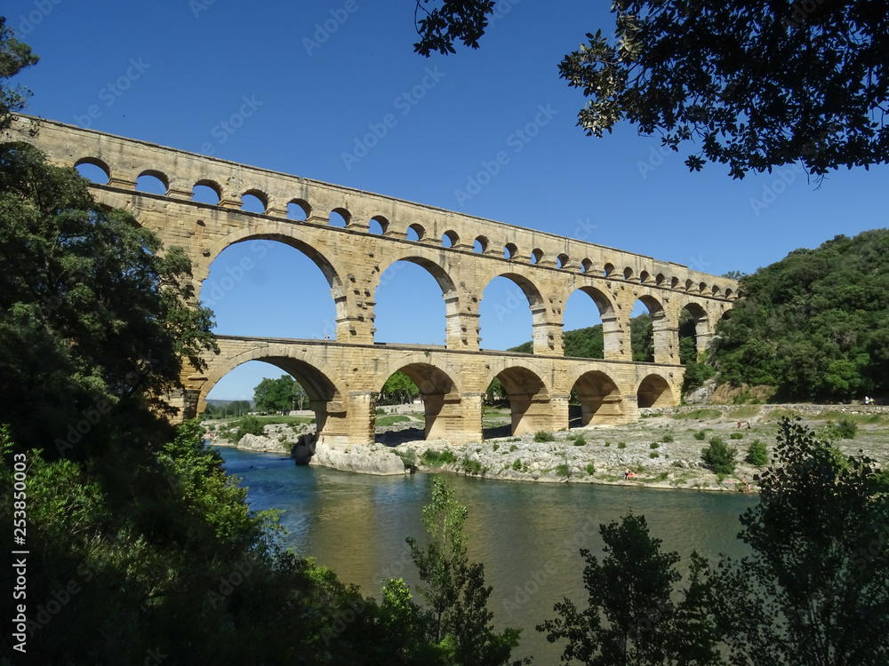 Obraz premium Pont du Gard