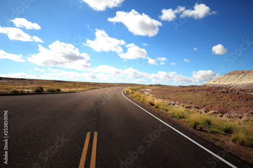 Open road in Phoenix Arizona