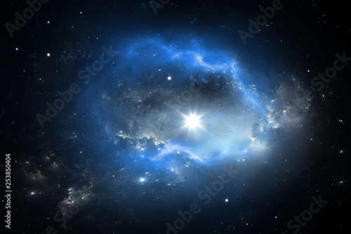 Fotografie Supernova explosion in the Universe