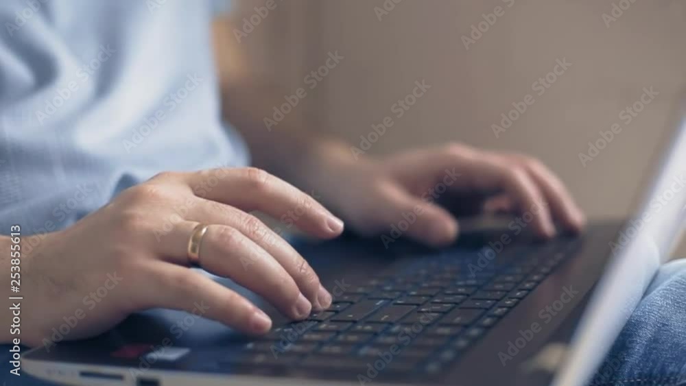 a man works on a laptop, a freelancer develops new goals a man works on a laptop, a freelancer develops new goals