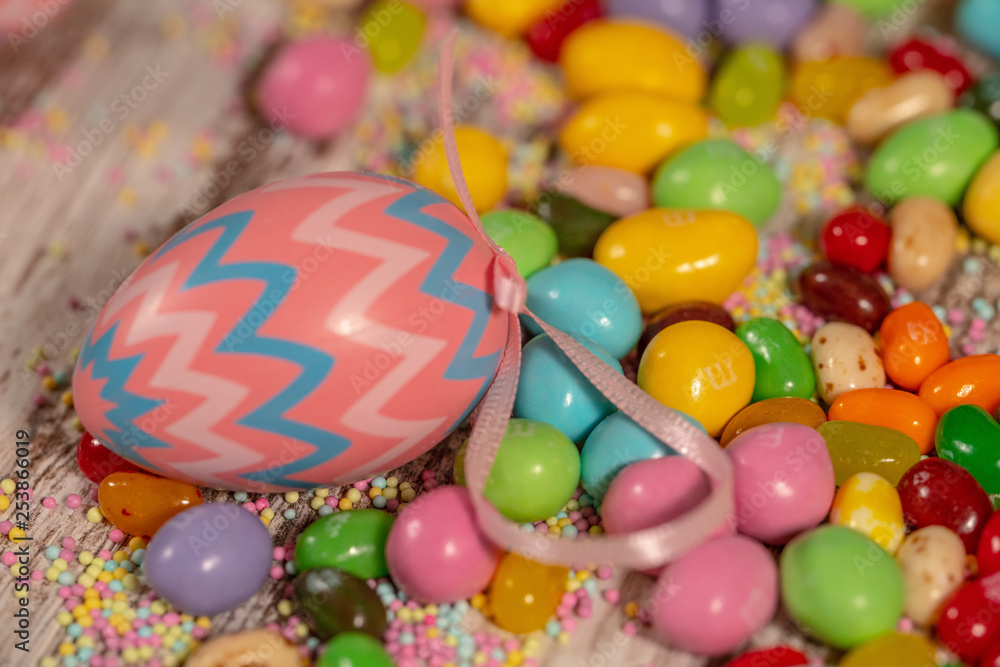 Fototapeta premium Easter with eggs