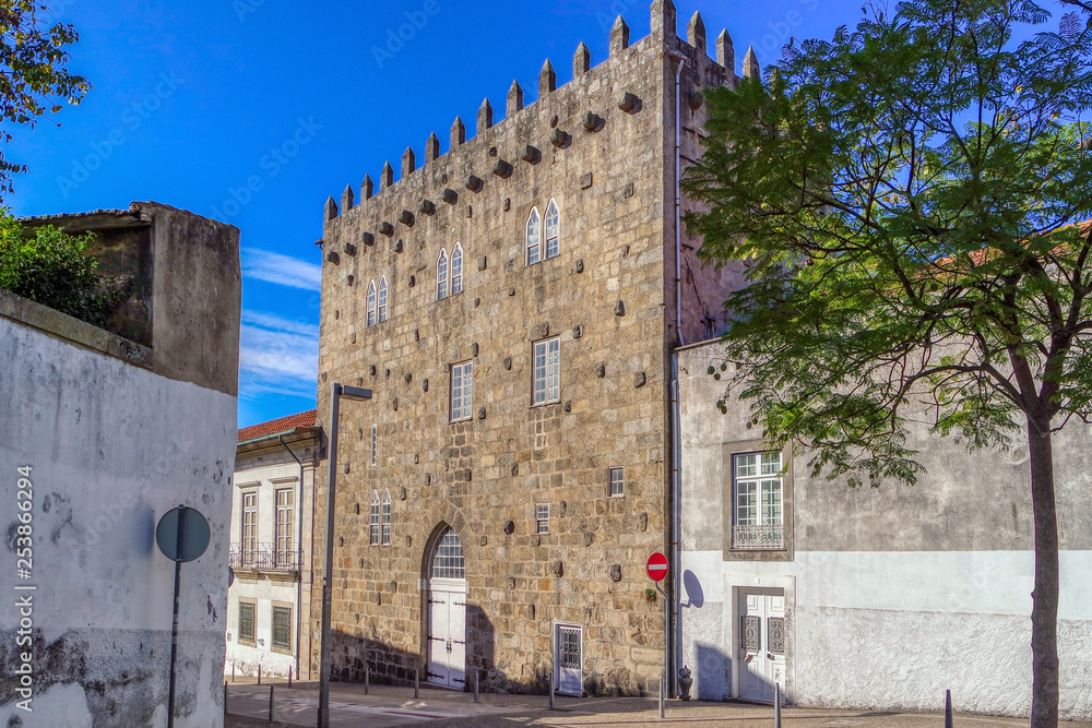 Tower of Pedro-Sem in Porto, Portugal