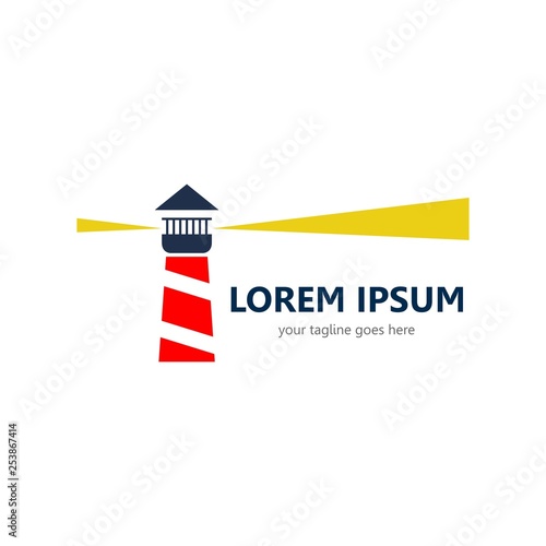 Lighthouse Logo Template